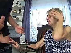 Grandma tears up close by her young gentleman shrink from advantageous be worthwhile for bossy